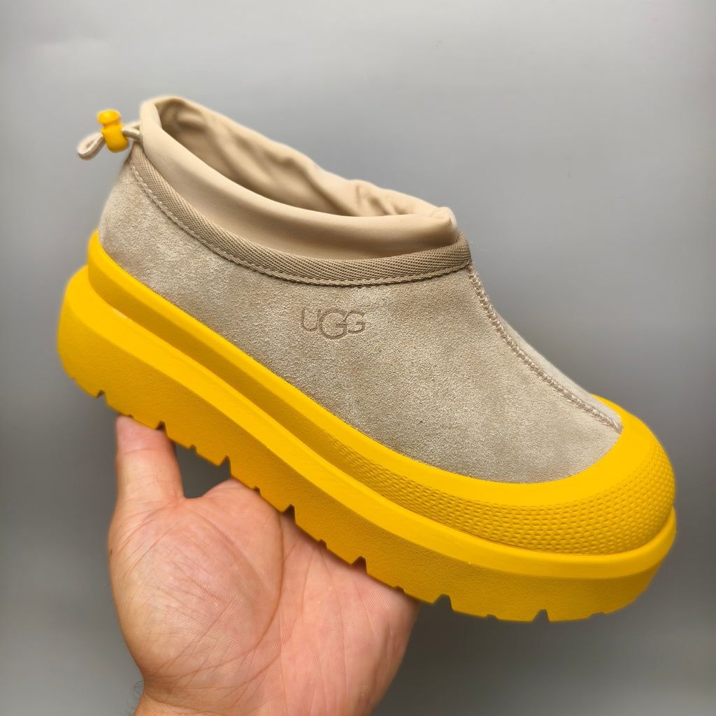 Yellow Slip-On Trendy Casual Sneakers — New Arrival | In Stock