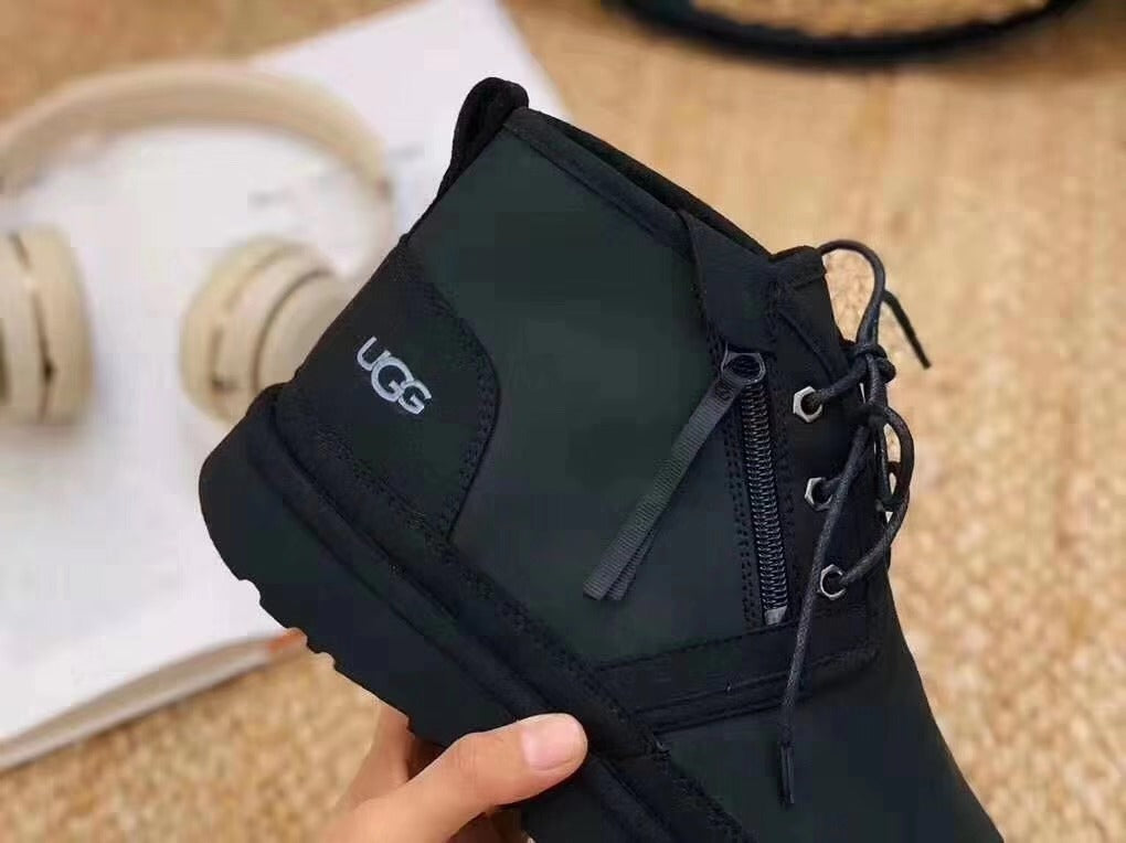 Black Neumel Zip Upgrade Boots — New Arrival | In Stock