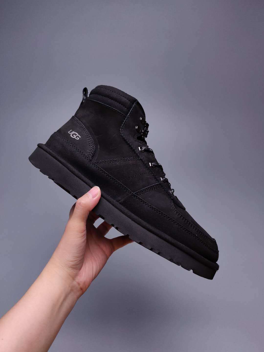 Black Men’s Casual Lace-Up Sneakers — New Arrival | In Stock