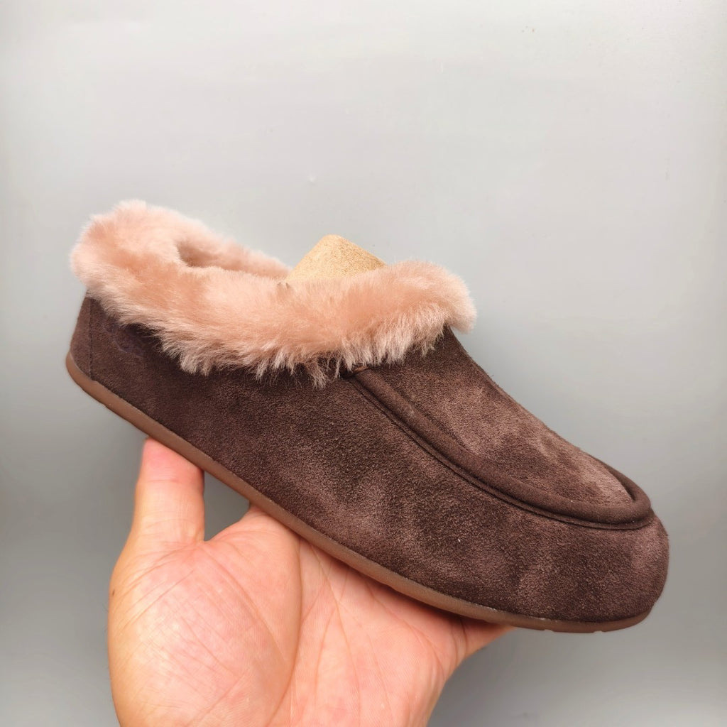 Chocolate Slip-On Casual House Shoes — New Arrival | In Stock