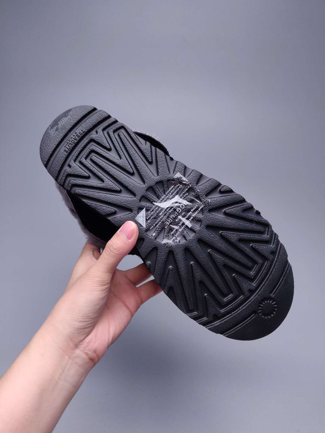 Black Fluffy Cuff Lace-Up Ankle Boots — New Arrival | In Stock