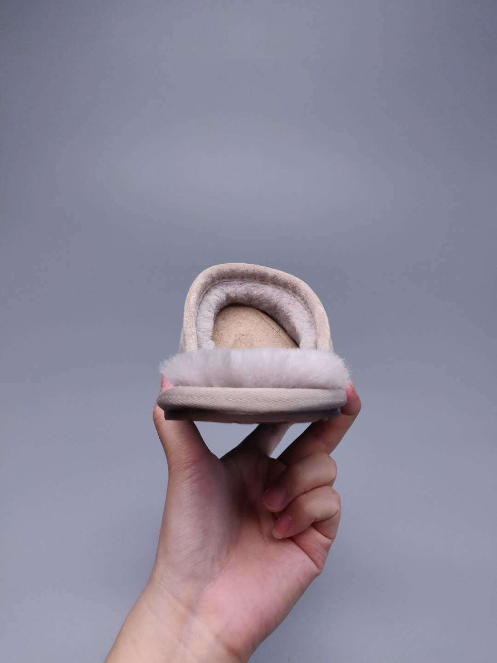 Grey G-Logo Indoor Slippers — New Arrival | In Stock