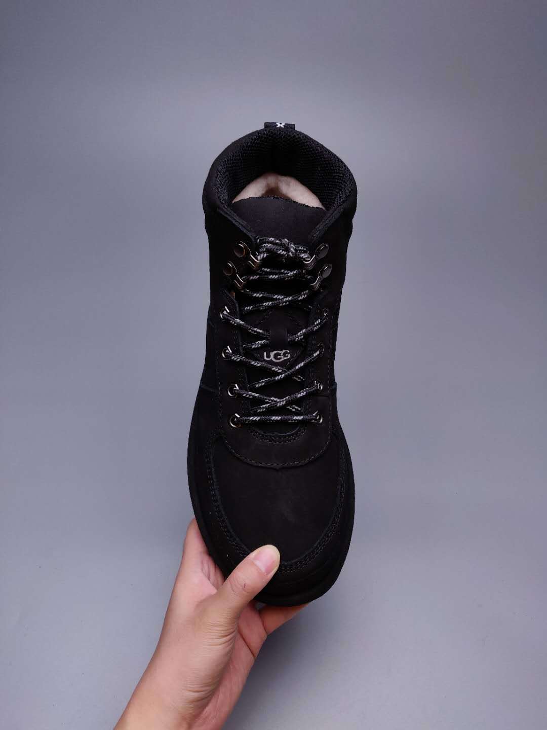 Black Men’s Casual Lace-Up Sneakers — New Arrival | In Stock