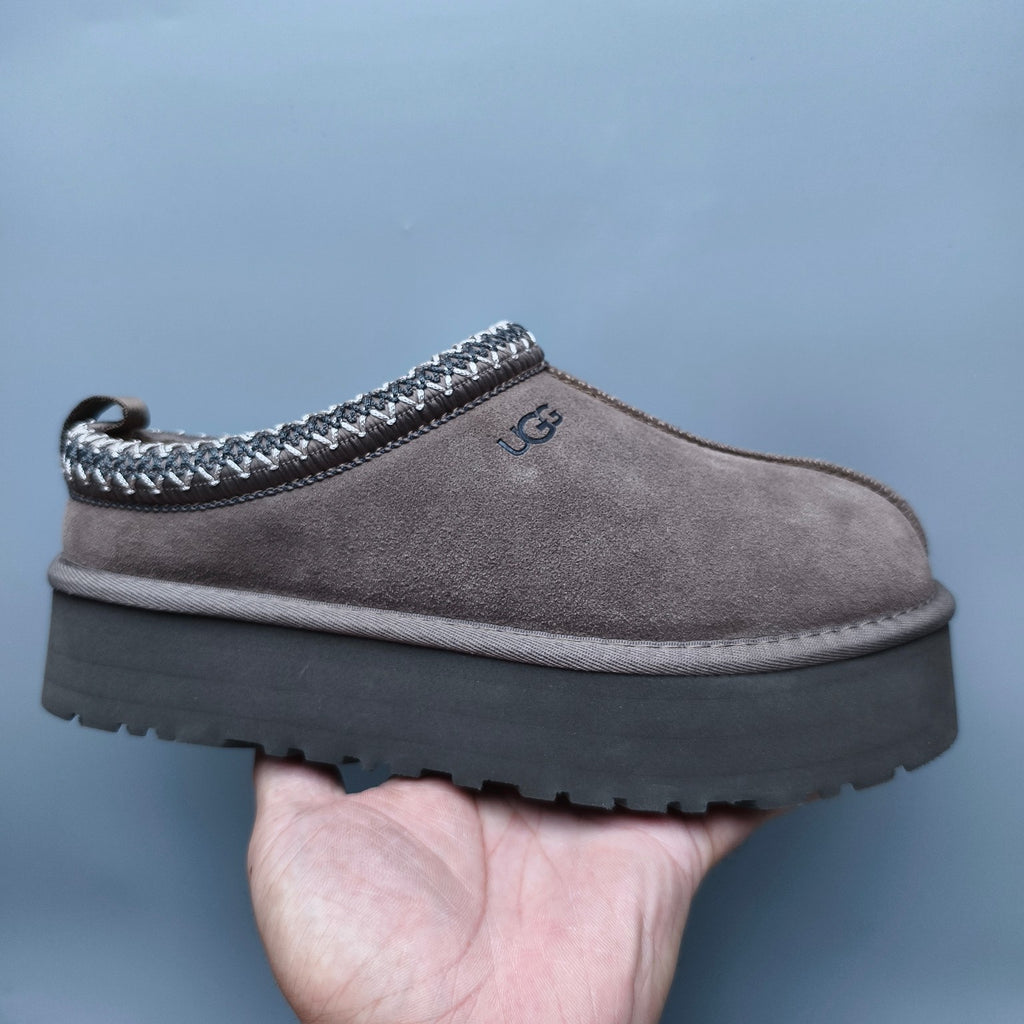 Walnut Ethnic Style Chunky Sole Casual Sneakers — New Arrival | In Stock