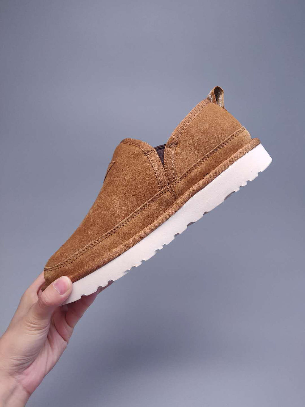 Chestnut Men’s Slip-On Low-Top Sneakers — New Arrival | In Stock