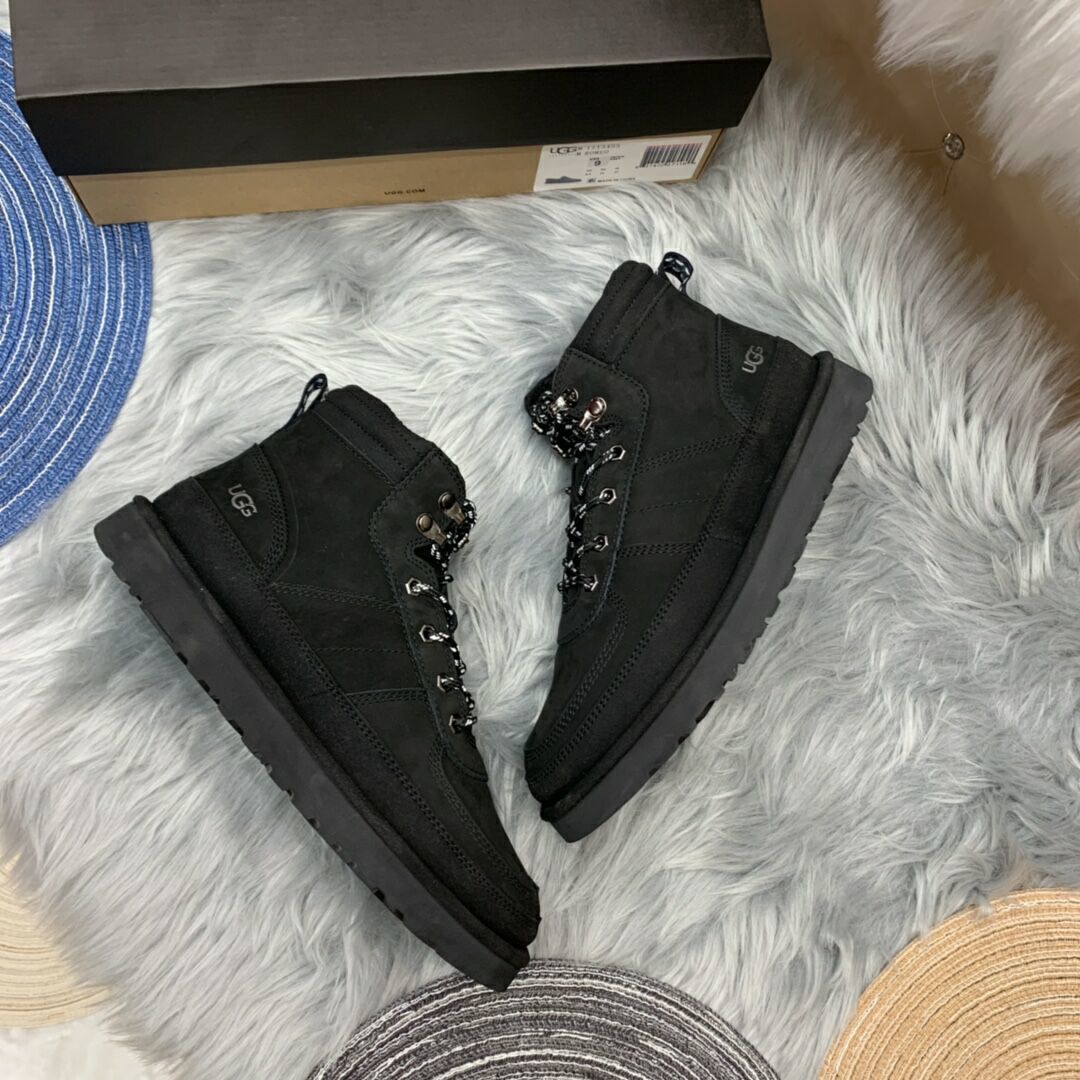 Black Men’s Casual Lace-Up Sneakers — New Arrival | In Stock
