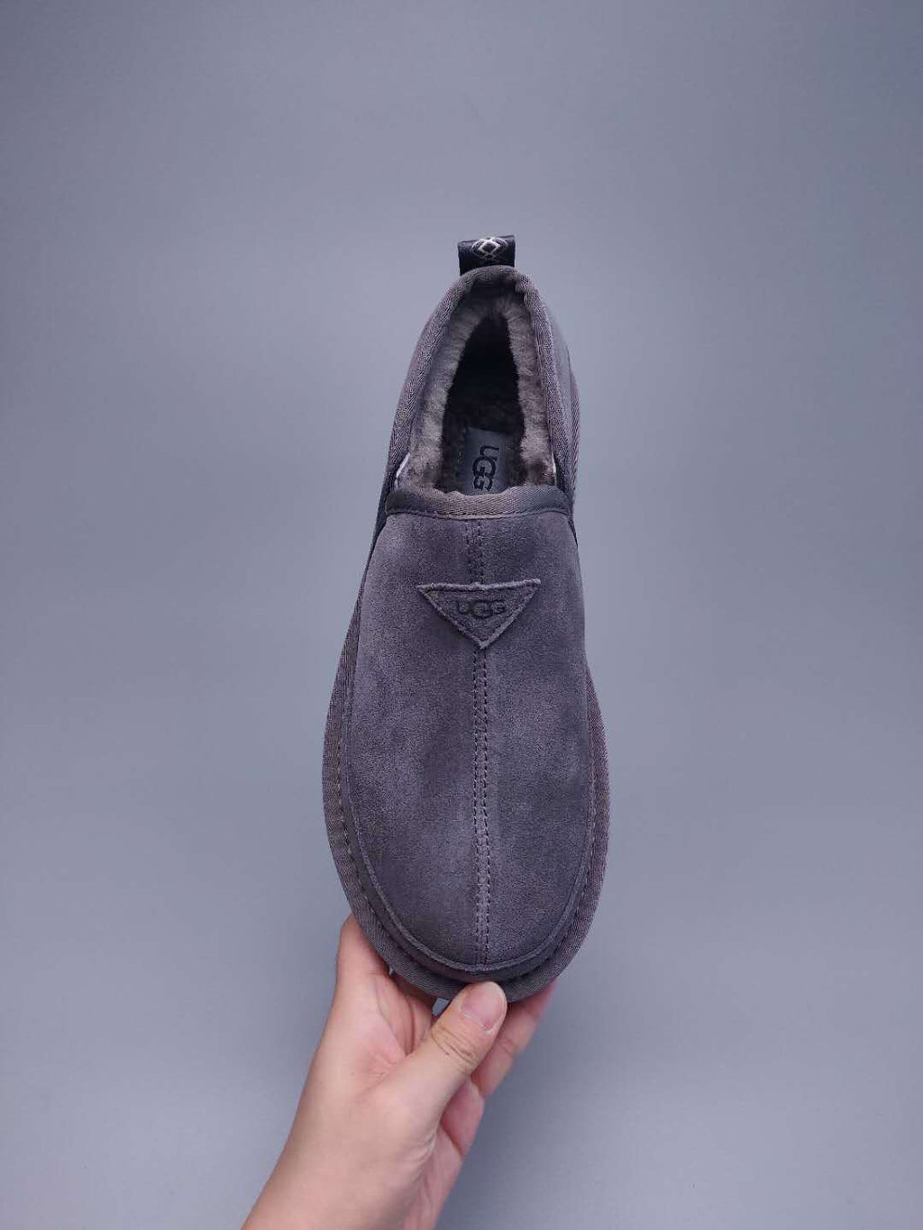 Grey Men’s Slip-On Low-Top Sneakers — New Arrival | In Stock