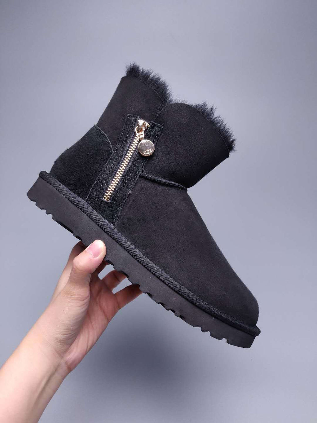 Black Side Zip Ankle Boots — New Arrival | In Stock