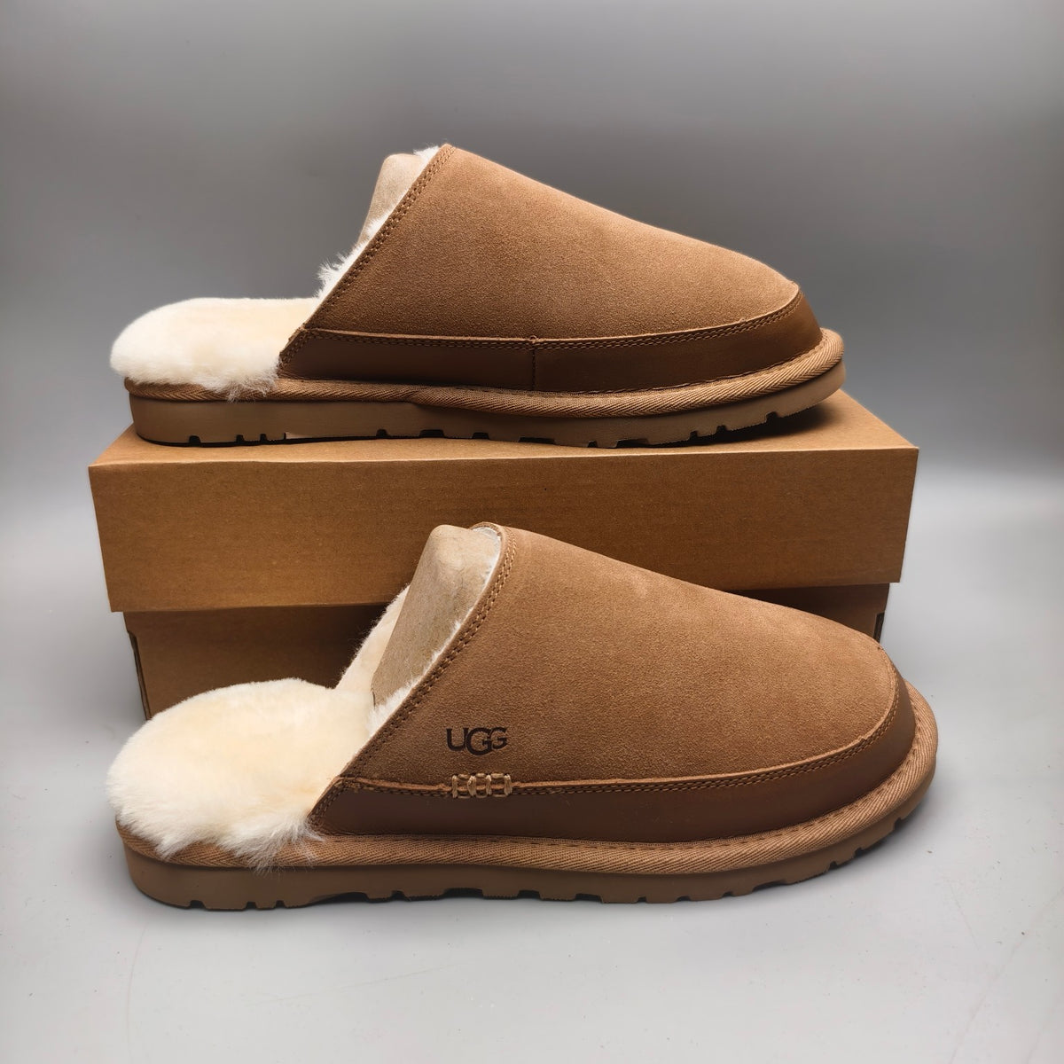 Chestnut Ultra-Lightweight Fluffy Men’s Slippers — New Arrival | In Stock