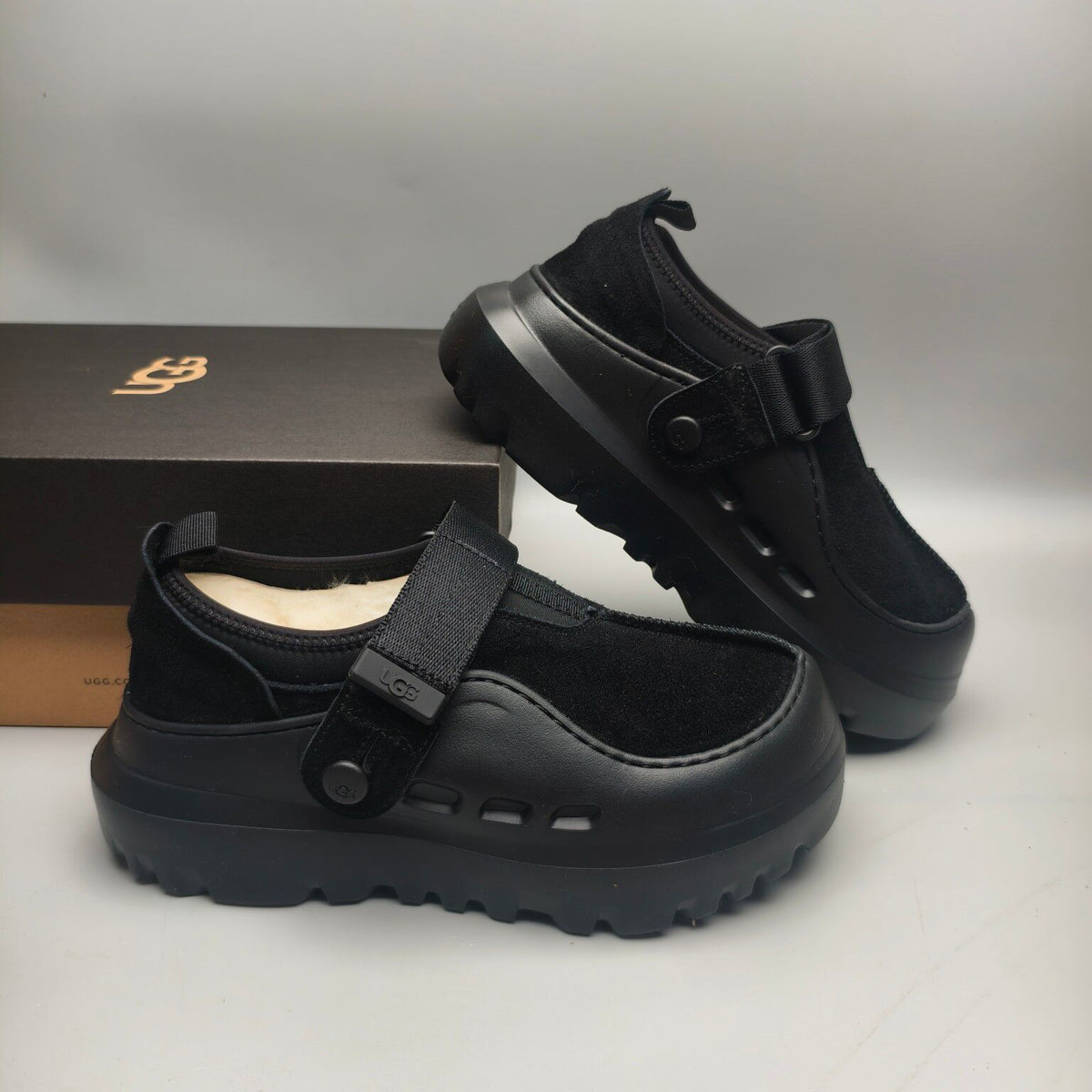 Black Slip-On Casual Shoes — Unisex | New Arrival | In Stock