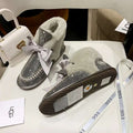 Daisy Crystal Ribbon Snow Boot — Mineral Grey | New Arrival | In Stock
