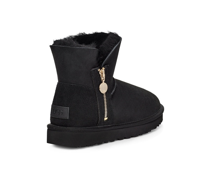 Black Side Zip Ankle Boots — New Arrival | In Stock