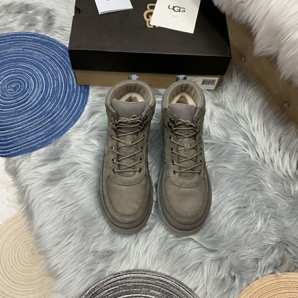 Grey Men’s Casual Lace-Up Sneakers — New Arrival | In Stock