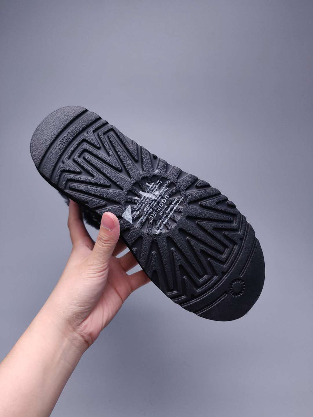 Dior-Inspired Textured Snow Boot — Black | New Arrival | In Stock