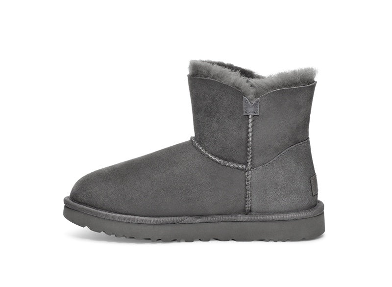 Grey Side Zip Ankle Boots — New Arrival | In Stock