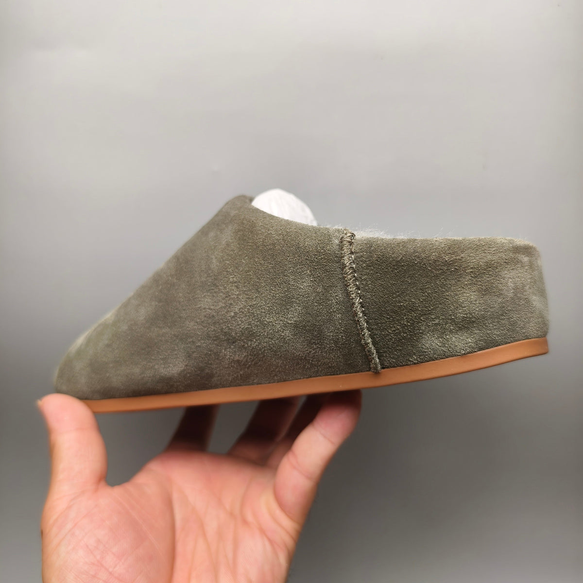 Green Slip-On Casual Home Shoes — New Arrival | In Stock