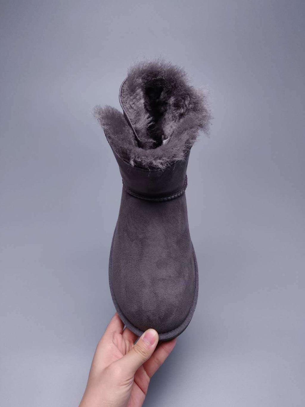Grey Side Zip Ankle Boots — New Arrival | In Stock