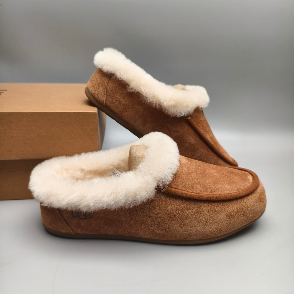Chestnut Slip-On Casual House Shoes — New Arrival | In Stock