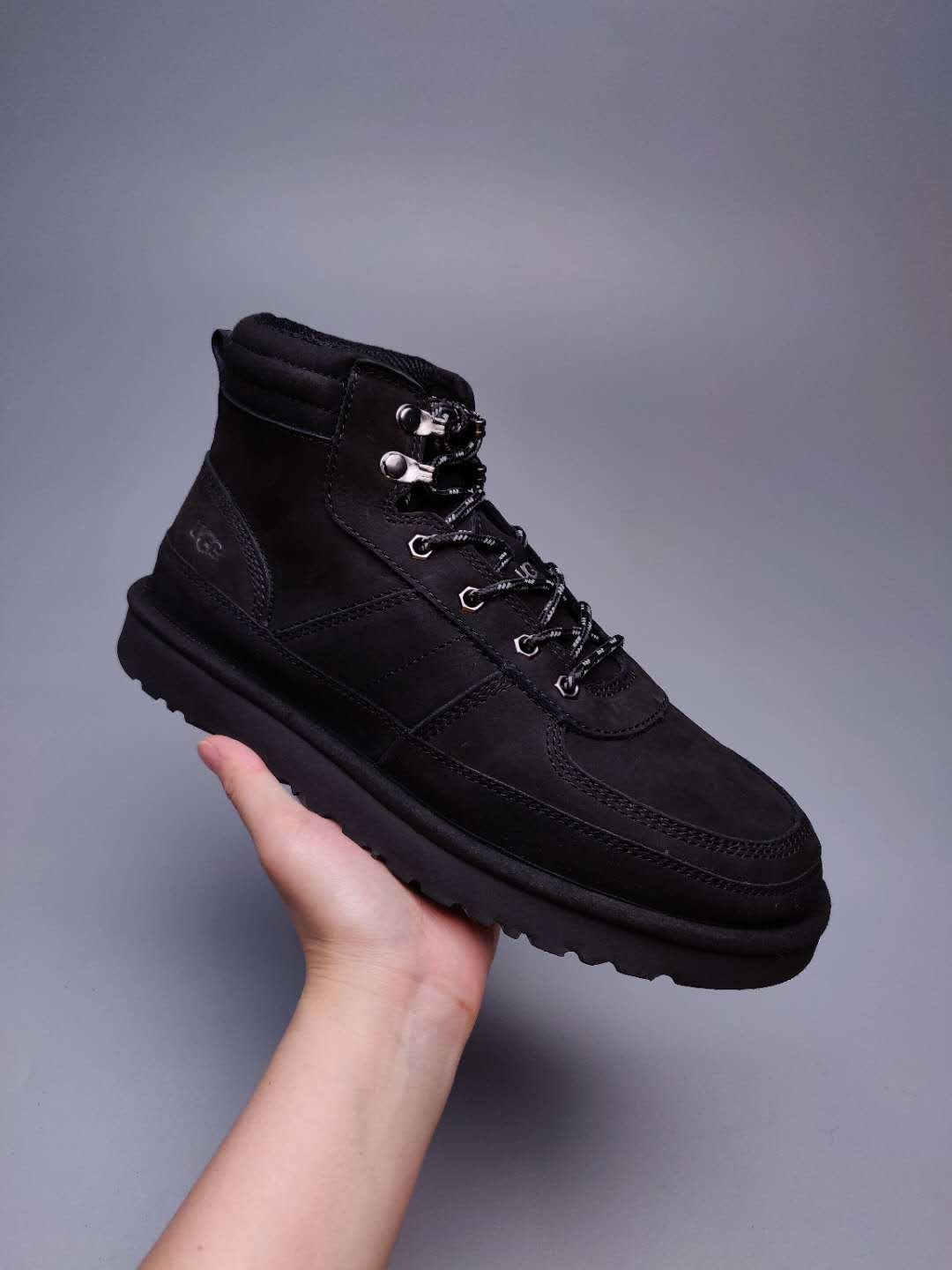 Black Men’s Casual Lace-Up Sneakers — New Arrival | In Stock