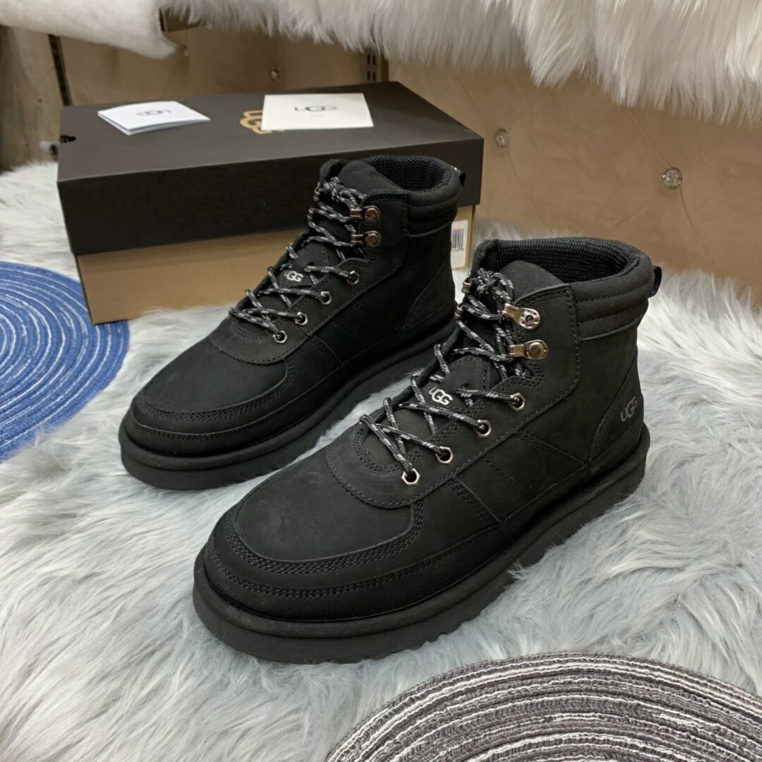 Black Men’s Casual Lace-Up Sneakers — New Arrival | In Stock