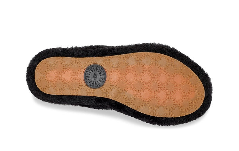 Fluffy Strap Sandals — Black | New Arrival | In Stock
