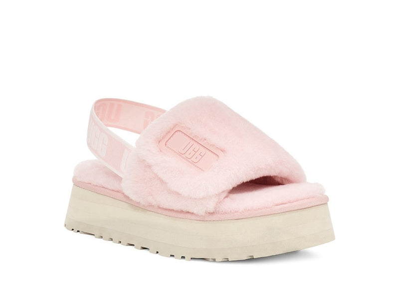 Pink Disco Fluffy Sandals — New Arrival | In Stock