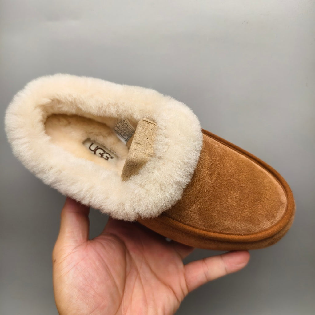 Chestnut Slip-On Casual House Shoes — New Arrival | In Stock