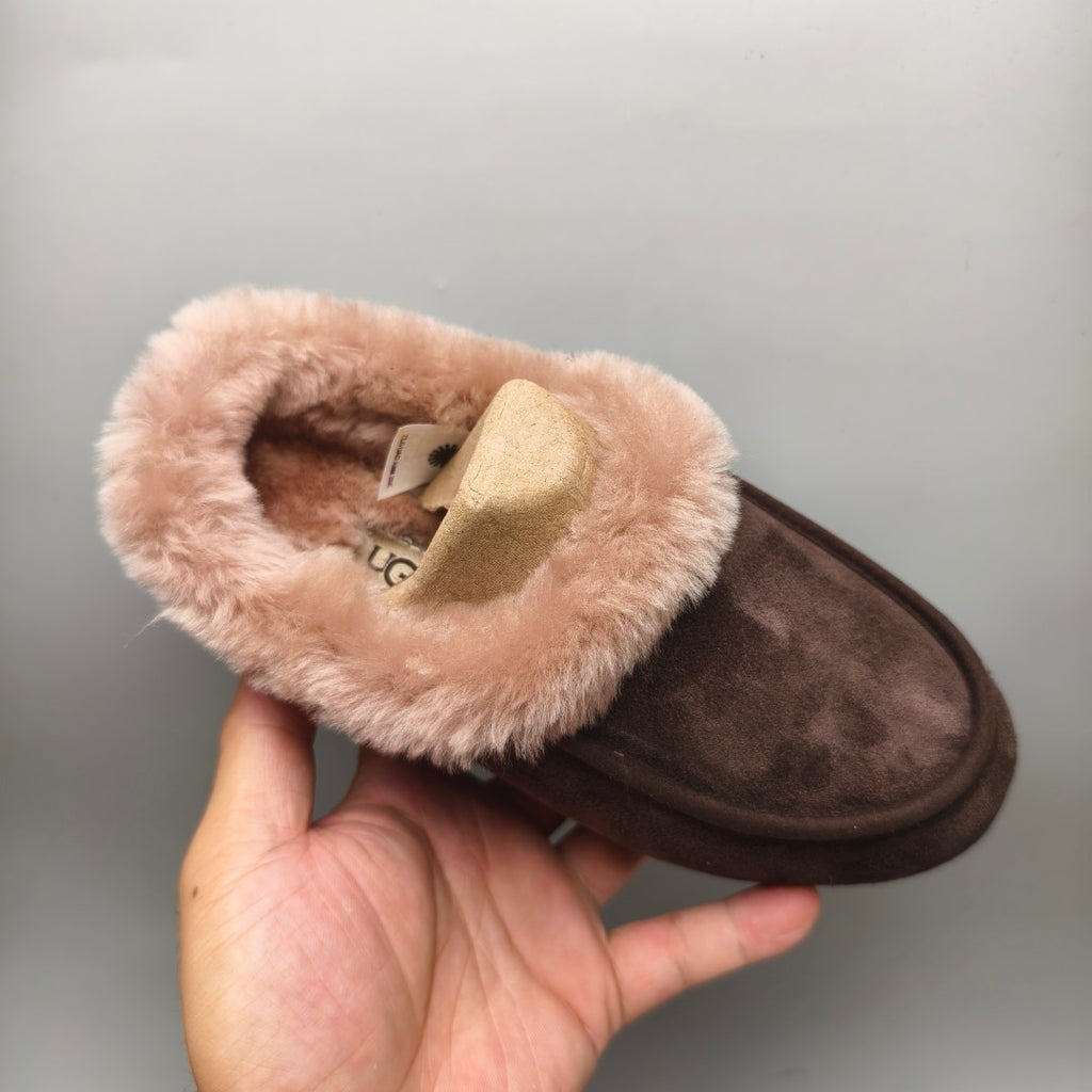 Chocolate Slip-On Casual House Shoes — New Arrival | In Stock
