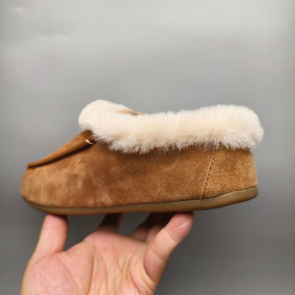 Chestnut Slip-On Casual House Shoes — New Arrival | In Stock