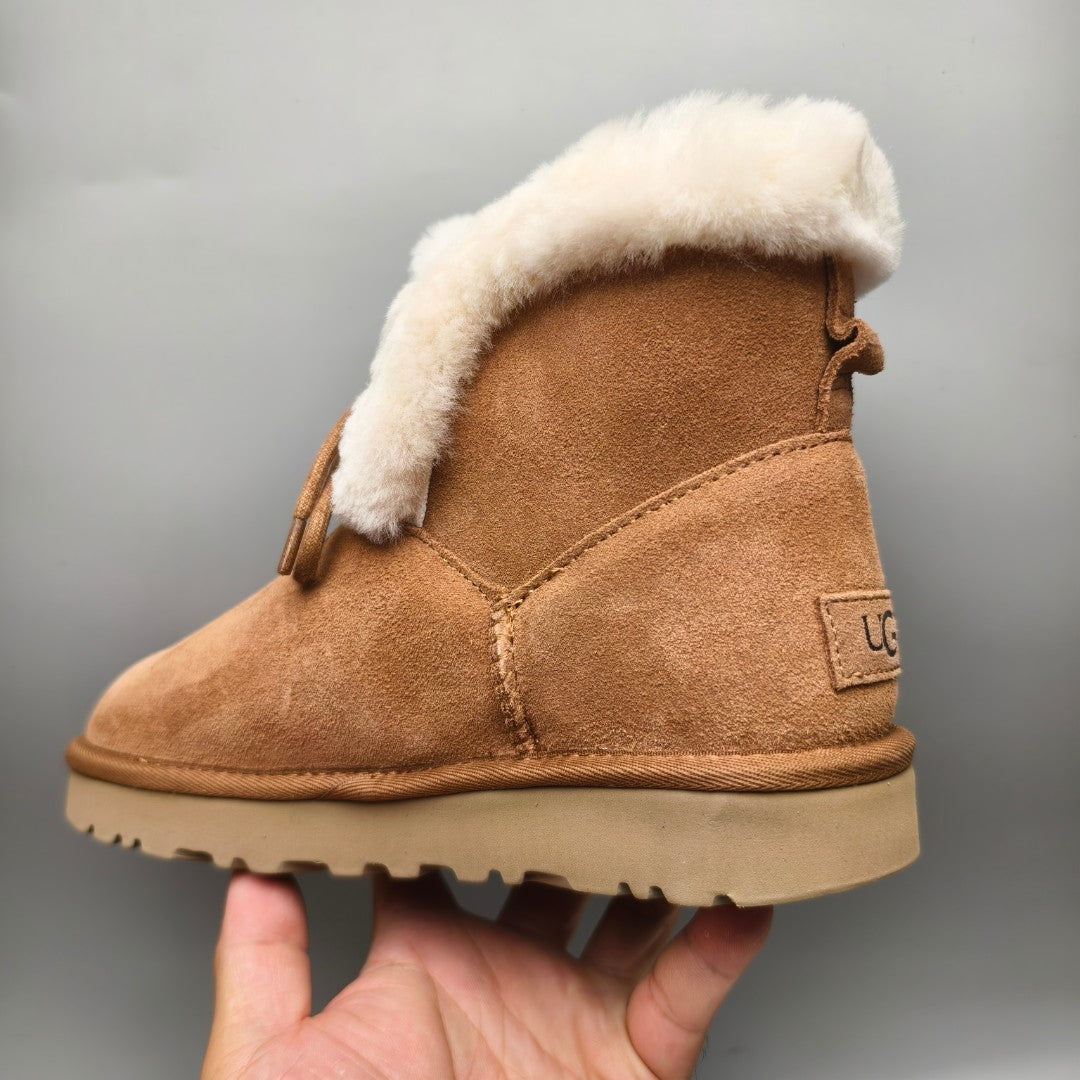 Chestnut Mid-Top Lace-Up Casual Sneakers — New Arrival | In Stock