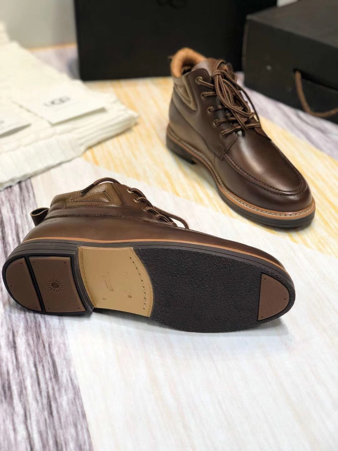 Chocolate Brown Upgraded Series Sneakers