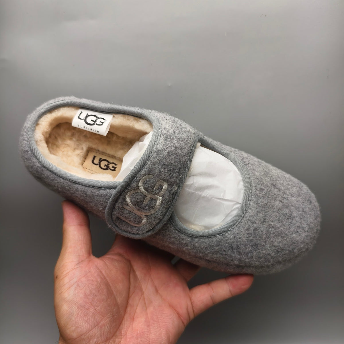 Grey Mary Jane Ultra-Lightweight Casual Shoes — New Arrival | In Stock