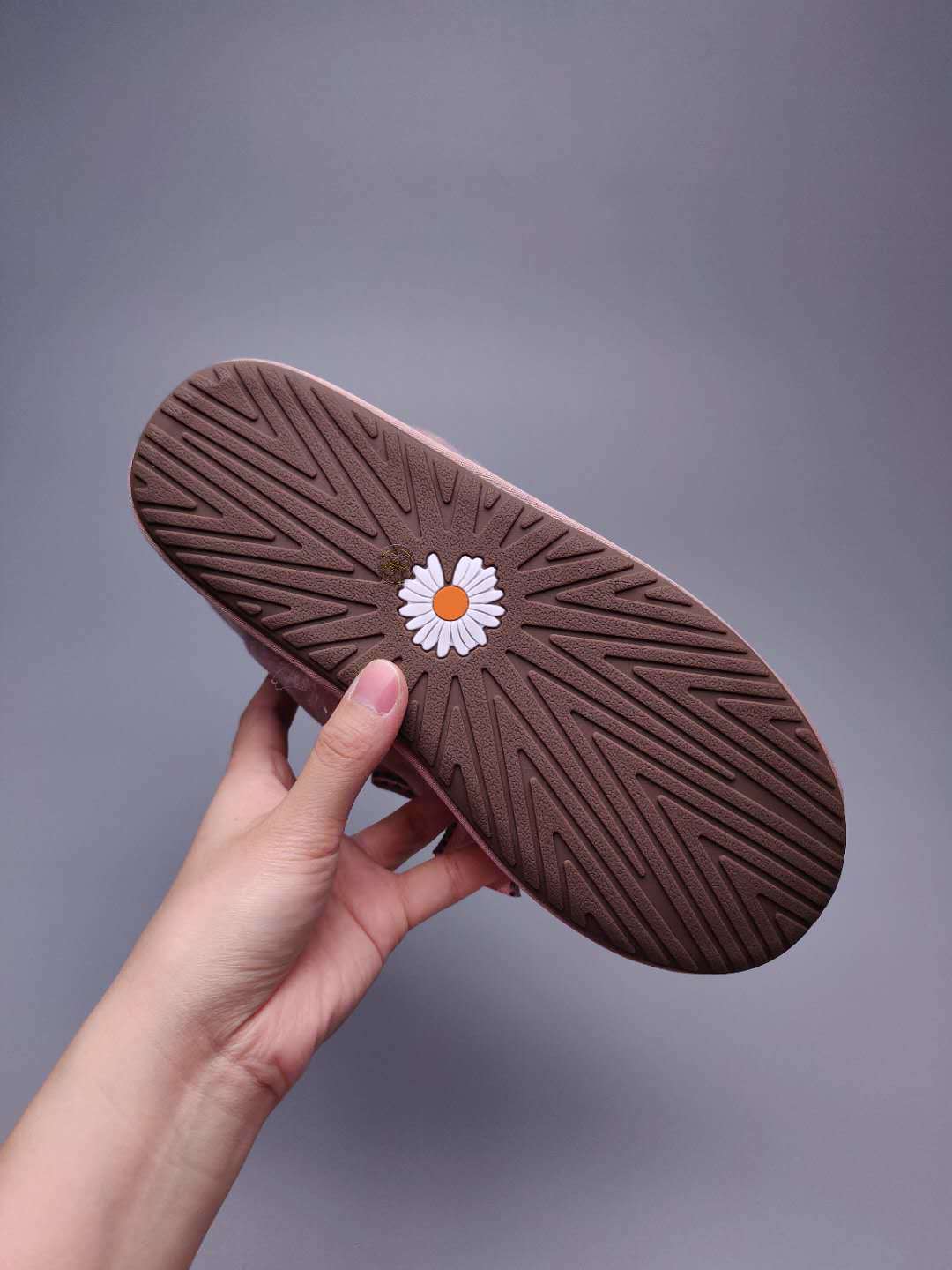 Daisy Chain Ribbon Snow Boot — Dusty Pink | New Arrival | In Stock
