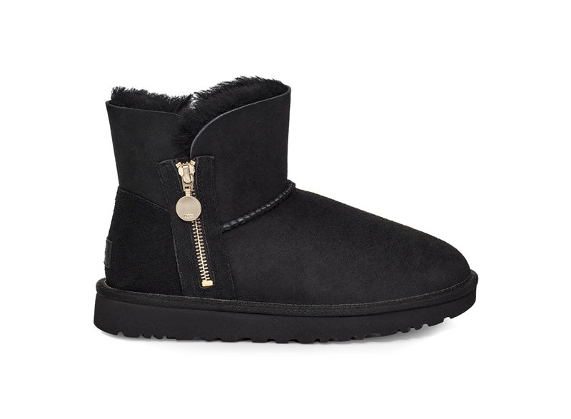 Black Side Zip Ankle Boots — New Arrival | In Stock