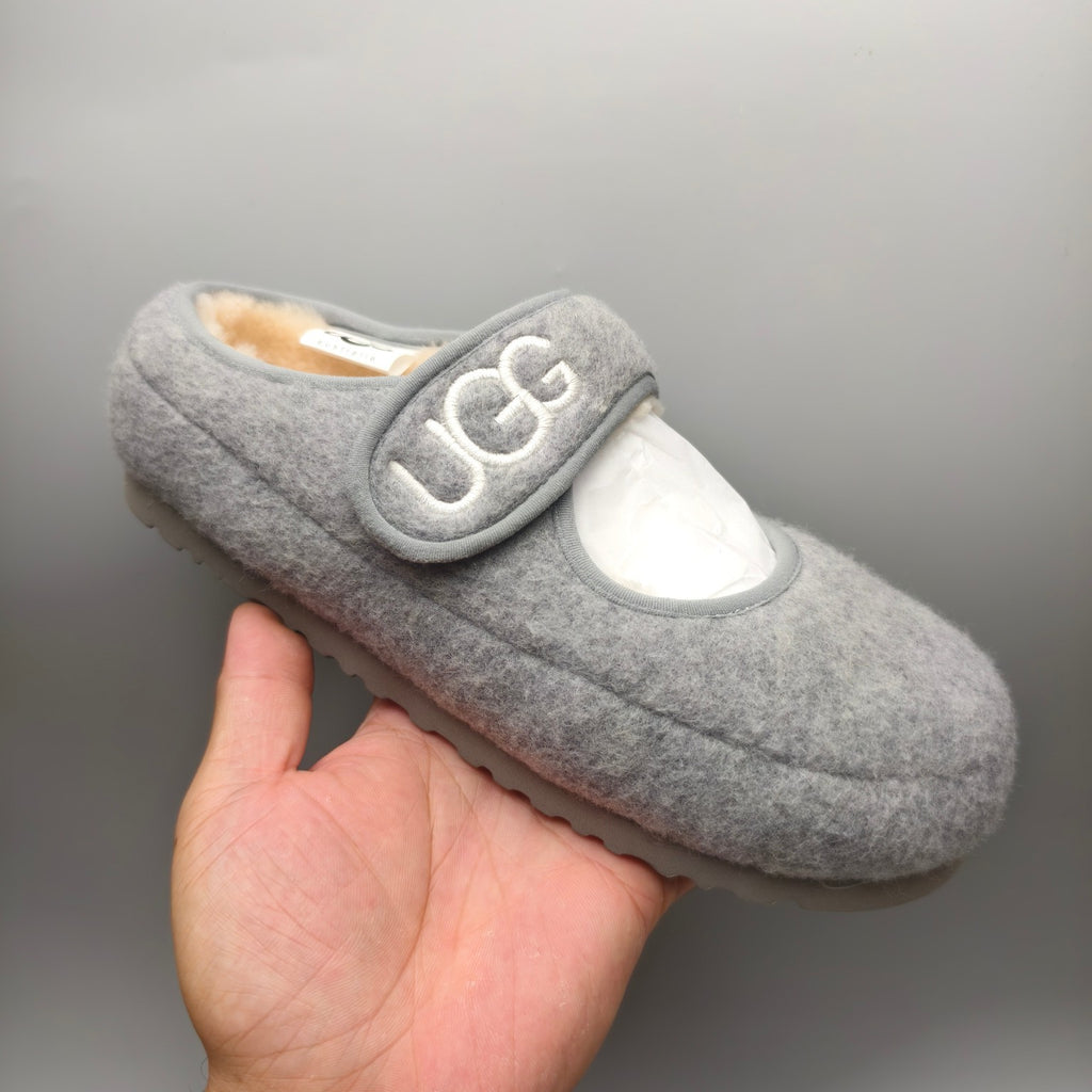 Grey Mary Jane Ultra-Lightweight Casual Shoes — New Arrival | In Stock