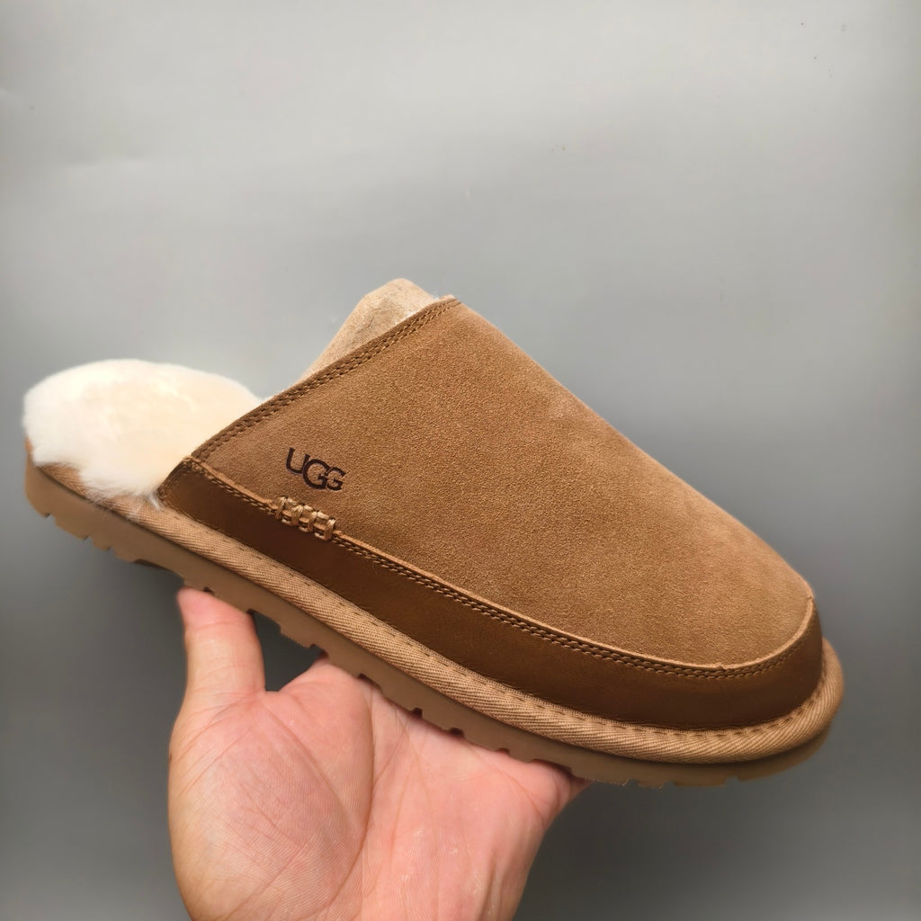 Chestnut Ultra-Lightweight Fluffy Men’s Slippers — New Arrival | In Stock