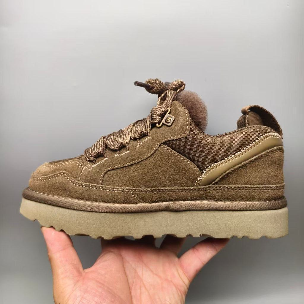 Walnut Mesh Couples Athletic Casual Sneakers — New Arrival | In Stock
