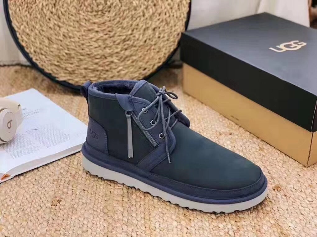 Charcoal Grey Neumel Zip Upgrade Boots — New Arrival | In Stock