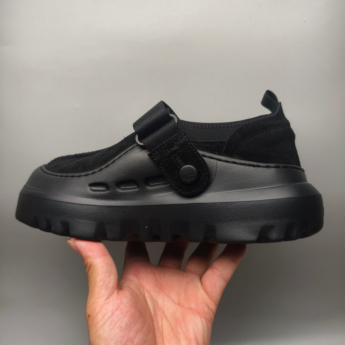 Black Slip-On Casual Shoes — Unisex | New Arrival | In Stock
