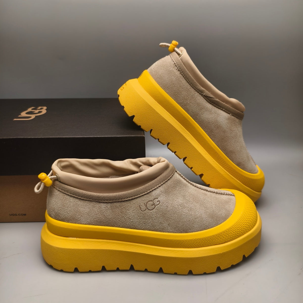 Yellow Slip-On Trendy Casual Sneakers — New Arrival | In Stock