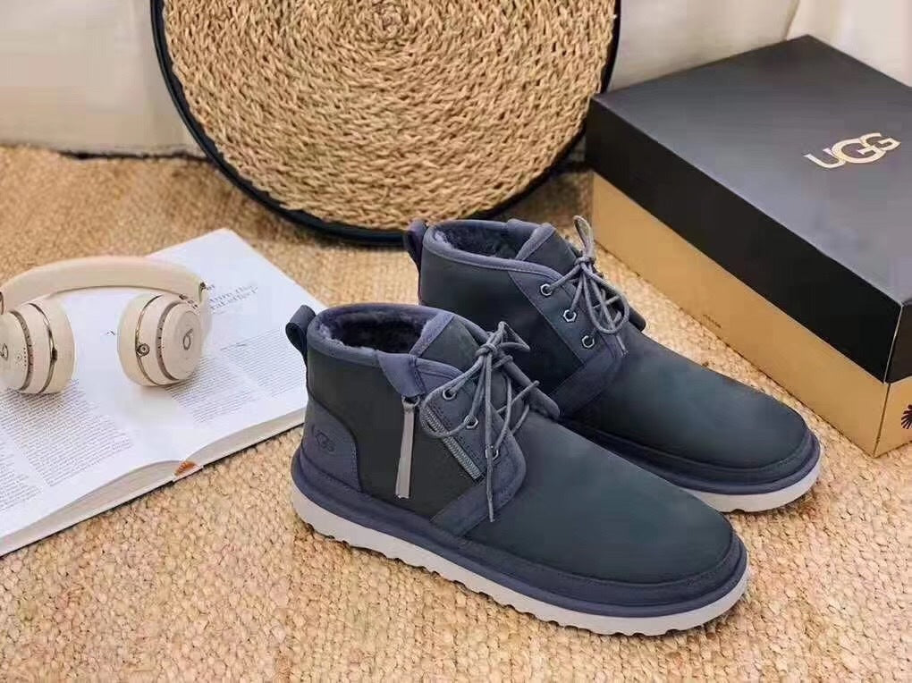 Charcoal Grey Neumel Zip Upgrade Boots — New Arrival | In Stock