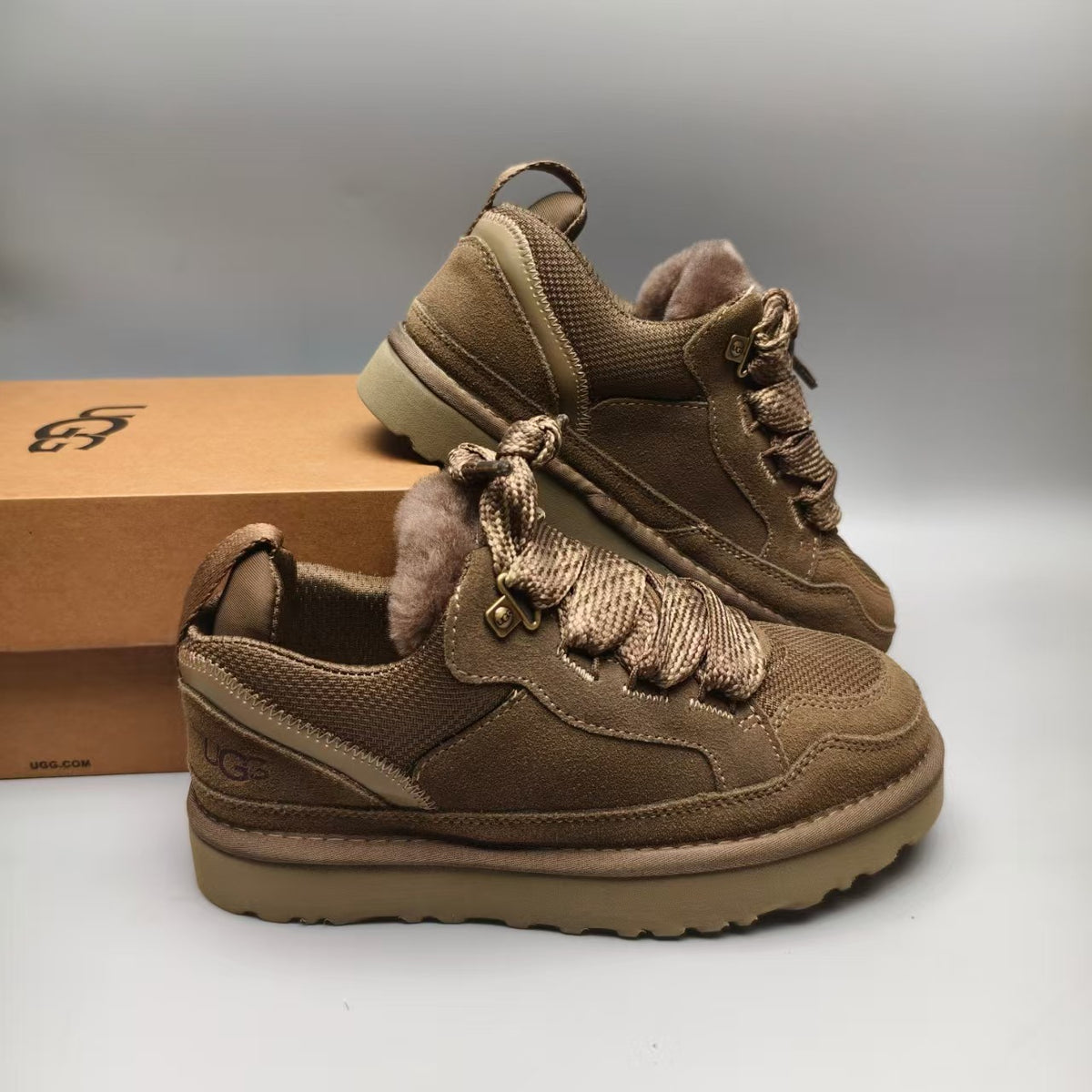 Walnut Mesh Couples Athletic Casual Sneakers — New Arrival | In Stock