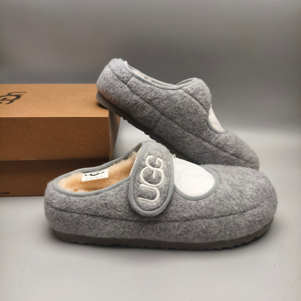 Grey Mary Jane Ultra-Lightweight Casual Shoes — New Arrival | In Stock