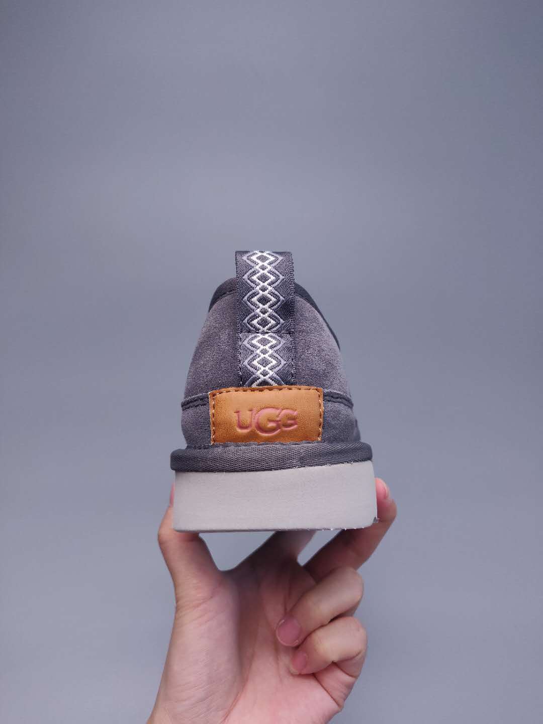 Grey Men’s Slip-On Low-Top Sneakers — New Arrival | In Stock