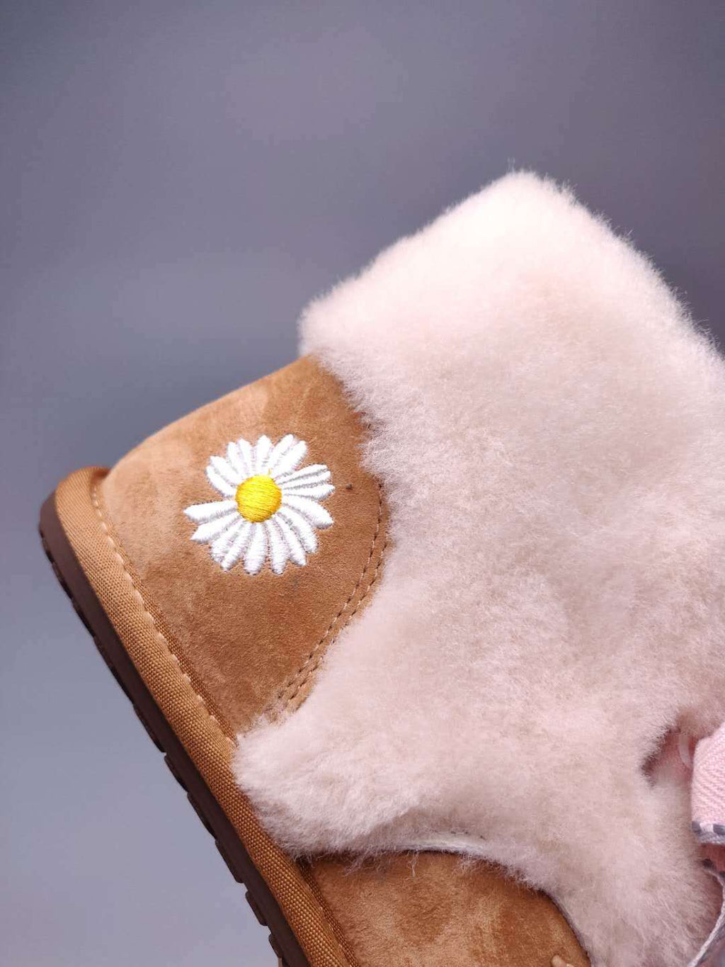 Daisy Chain Ribbon Snow Boot — Chestnut | New Arrival | In Stock